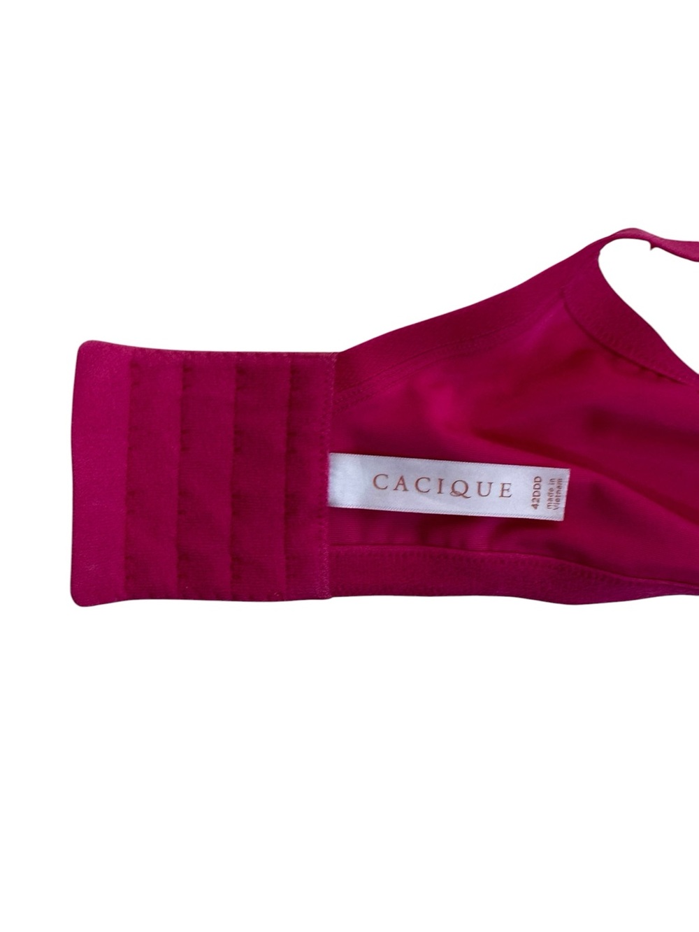 Cacique Lightly Lined T-Shirt Bra 42DDD Pink Polka Dot - Picture 8 of 9